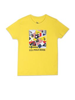 U.S. POLO ASSN. - Cotton Graphic Print T-Shirt