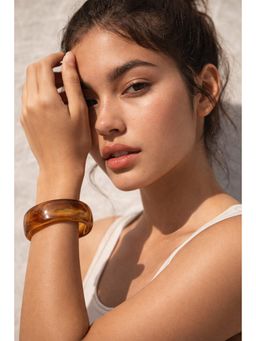 Niska - Brown Single Resin Cuff