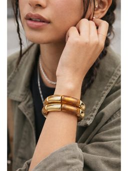 Niska - Brown Pack of 2 Resin Kada