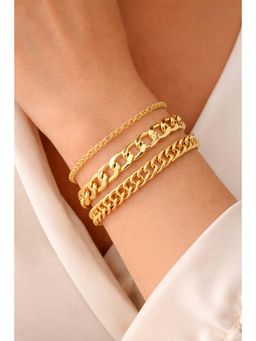 Niska - Gold Pack of 3 Resin Kada