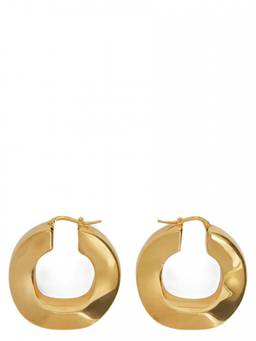Jil Sander - Golden Hoop Earrings