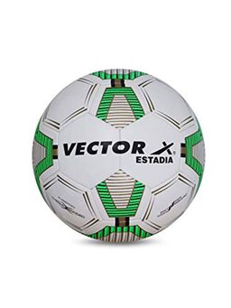 Vector X - Estadia Rubberized Football (White-Green) (5)