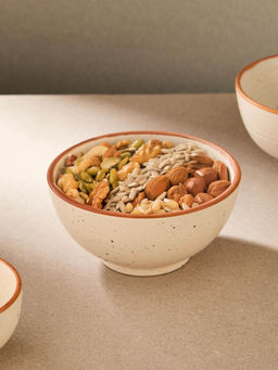 Fabindia - Natural Kadir Ceramic Nut Bowl