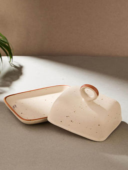 Fabindia - Natural Kadir Ceramic Butterdish