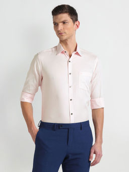 Arrow - Pink Manhattan Slim Fit Cotton Formal Shirt