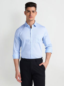 Arrow - Blue Liberty Classic Fit Dobby Formal Shirt