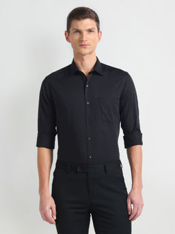 Arrow - Black Auto Press Slim Fit Formal Shirt