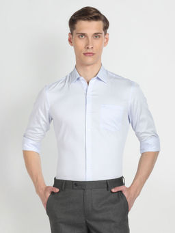 Arrow - Blue Manhattan Slim Fit Dobby Formal Shirt