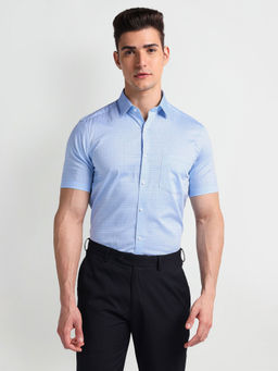 Arrow - Blue Liberty Classic Fit Dobby Formal Shirt