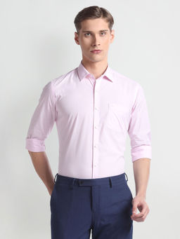 Arrow - Pink Manhattan Slim Fit Formal Shirt