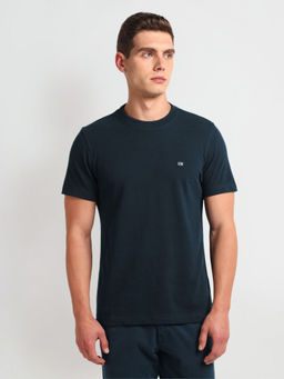 Arrow Sports - Blue Regular Fit Solid T-Shirt