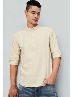 max - Men Pintuck Detail Short Kurta