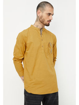 max - Men Solid Slim Fit Short Kurta