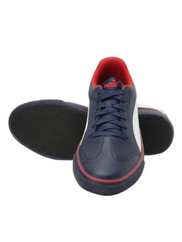 Puma - Navy Blue Quarter Block Casual Sneakers