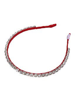 Choko - Kids Midnight Mist Jewelled Hairband-Red