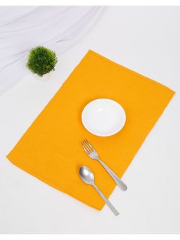Fabindia - Yellow Global Boho Cotton Mat (4 Seater)
