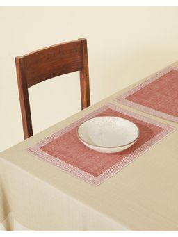 Fabindia - Coral Avikar Cotton Mat Set of 6 (6 Seater)