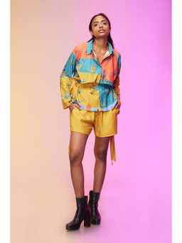 Label SOUS - Yellow Whispering Bird Co-Ord (Set of 2)