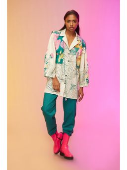 Label SOUS - White Canvas Co-Ord (Set of 2)