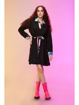 Label SOUS - Black Street Artistry Dress