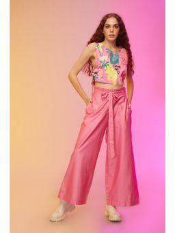 Label SOUS - Pink Vivid Cityscape Co-Ord (Set of 2)