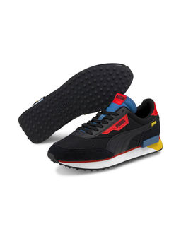 Puma - Future Rider Neon Play Black Shoes