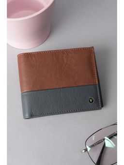 Van Heusen - Men Brown Genuine Leather Wallet