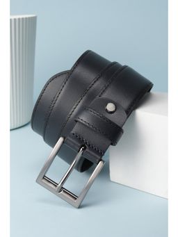 Van Heusen - Men Navy Blue Solid Formal Belt