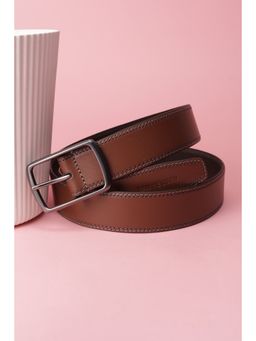 Van Heusen - Men Brown Solid Formal Belt