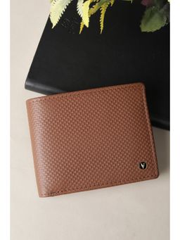 Van Heusen - Men Brown Genuine Leather Wallet