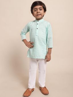 Superminis - Boys Cotton Festive Wear Kurta and Pyjama