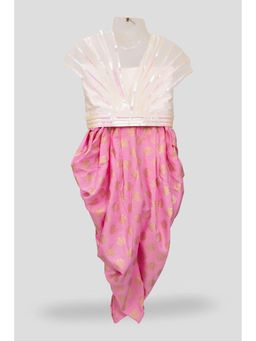 TWISHA - Strappy Draped Top with Dhoti