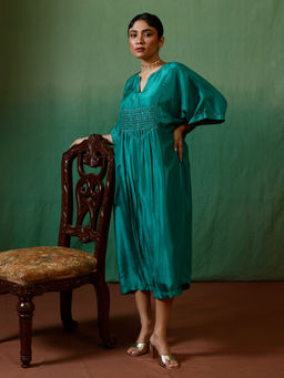 Chokhi Chorri - Green Dress (Set of 2)