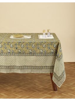 Fabindia - Multi Cotton Printed Table Cover Kalamkari (4 Seater)