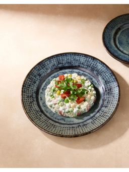 Fabindia - Blue Ceramic Dariya Dinner Plate