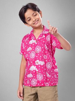 Tura Turi - Nayantaara Pink Beach Shirt