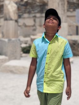 Tura Turi - Popsicle Cotton Malmal Shirt