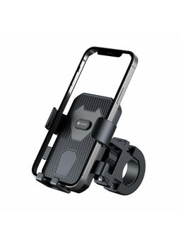 Portronics - Black Mobike 4 Bike Phone Mount for 4.7 - 6.8 Inches Smartphones