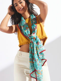 Chumbak - Birdie Paradise Rectangule Scarf