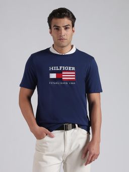 Tommy Hilfiger - Typography Regular Fit Cotton T-Shirt