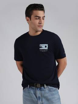Tommy Hilfiger - Solid Regular Fit Cotton T-Shirt