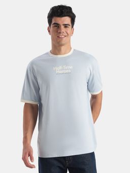 Jockey - MZ28 Men Super Combed Cotton Rich Typography T-Shirt-Skyway