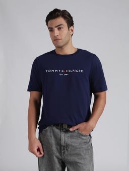 Tommy Hilfiger - Typography Regular Fit Cotton T-Shirt