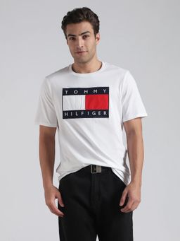 Tommy Hilfiger - Typography Regular Fit Cotton T-Shirt