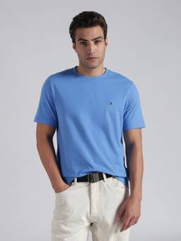Tommy Hilfiger - Solid Regular Fit Cotton T-Shirt