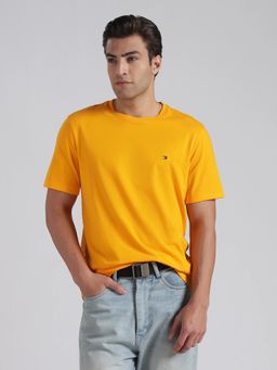 Tommy Hilfiger - Solid Regular Fit Cotton T-Shirt