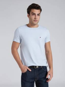 Tommy Hilfiger - Solid Slim Fit Cotton T-Shirt