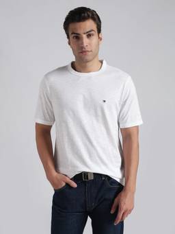 Tommy Hilfiger - Solid Regular Fit Cotton T-Shirt