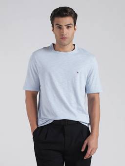 Tommy Hilfiger - Solid Regular Fit Cotton T-Shirt