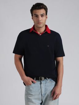 Tommy Hilfiger - Solid Regular Fit Cotton T-Shirt